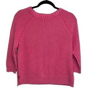 Tommy Bahama Cotton Pink Sweater Sz XS